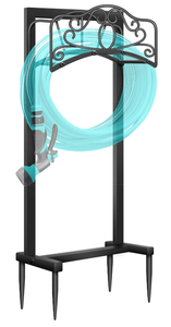 lot 418 image: SHOMEXTOL Garden Hose Holder -Black