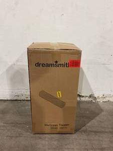 lot 290 image: Dreamsmith 3 Inch King Size Gel Memory Foam Mattress Topper