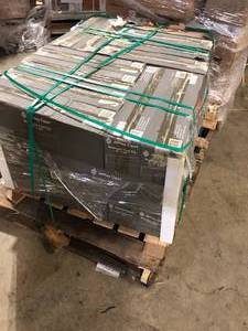 lot 3 image: 34 Boxes of Jeffrey Court Moonlight Gray 6 in. x 20 in. Glossy Ceramic Wall Tile (10.76 sq. ft.Case)   Customer Returns See Pictures