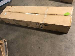 lot 8 image: Husky Ready-to-Assemble 24-Gauge Steel Freestanding Garage Cabinet in Red (36 in. W x 72 in. H x 18 in. D)  Customer Returns See Pictures