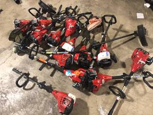 lot 27 image: Lot of Assorted Homelite  String Trimmer Various Sizes and Conditions Customer Returns See Pictures