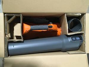 lot 7 image: RIDGID 18V Brushless 130 MPH 510 CFM Cordless Battery Leaf Blower (Tool Only)