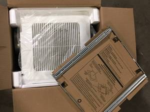 lot 23 image: Panasonic WhisperCeiling DC Fan with Pick-A-Flow Speed Selector 110130 or 150 CFM and Flex-Z-Fast Installation Bracket customer return review pictures