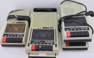 lot 58 image: Caliphone Cassette Recorders