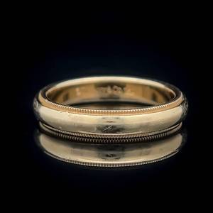 lot 31B image: Tiffany & Co. Traditional Band - Slim & Classic Designer Diamond Ring in 18k Yellow Gold $1,150 Retail  VIDEO 