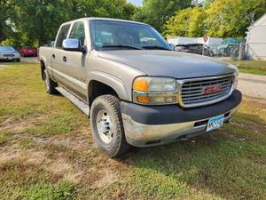 2001 GMC Sierra 2500HD SLE Duramax Diesel Crew Cab 4-Door Pickup