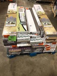 lot 5 image: Pallet  of Mixed Flooring Various Models and Conditions Customer Returns See Pictures