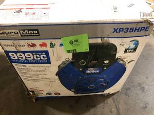 lot 37 image: DUROMAX 999cc 1-716 in. Gasoline Multi-Purpose Horizontal Key Shaft Electric Start V-Twin Portable Engine 50-State  Customer Returns See Pictures