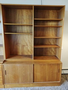 Danish Teak Wall Cabinet