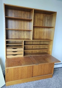 Danish Teak Wall Cabinet