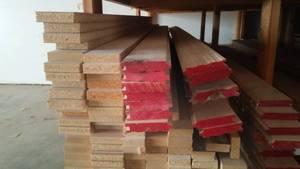 lot 383 image: Laminate And Unfinished. Shiplap. Big Lot