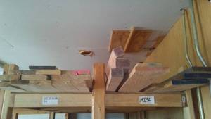 lot 387 image: Hickory. 54 Rough Cut, 10ft To 8 Ft