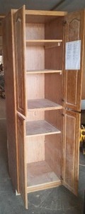 lot 397 image: Oak Cabinet.