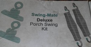 lot 402 image: Deluxe Porch Swing Kit.