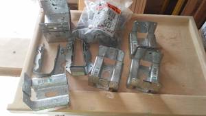 lot 403 image: Joist Hangers And Roof Sheathing Clips.