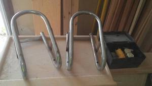 lot 416 image: Motorcycle Trailer Tire Mounts And Electrical.