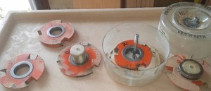 lot 420 image: Shaper Cutters.