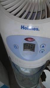 lot 440 image: Holmes Humidifier And More. Powers Up.