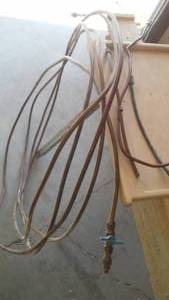 lot 446 image: Copper Tubing 14 With Some Connections.