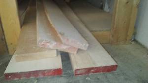 lot 475 image: Variety Of Woods.  54 X 10 Plus Ft