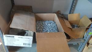 lot 801 image: Countertop Bolts And Screws.