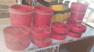 lot 817 image: Buckets And Tool Sorting Trays