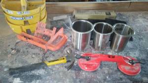 lot 831 image: Fast Cap Suction, Stainless Steel Drop-Ins More.