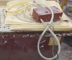 lot 852 image: VAK BAG Heavy plastic with exhaust controller.