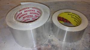 lot 878 image: Foil Tape. 3in And 2in.