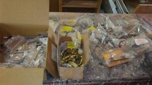 lot 910 image: Cabinet Pulls, Knobs And More.