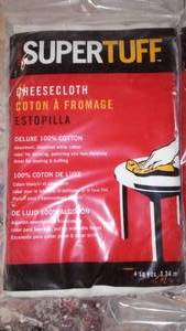 lot 920 image: Super Tuff Cheese Cloth.