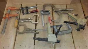 lot 989 image: Variety Of Clamps.