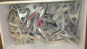 lot 1008 image: Metal Hand Clamps In BOX.