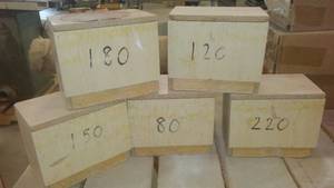 lot 1020 image: Wood Boxes Made For Sandpaper (5).