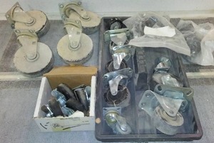 lot 1057 image: Caster Wheels.