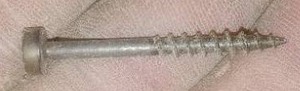 lot 1071 image: Square Head Screws 1 12in.