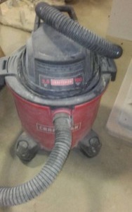lot 521 image: Craftsman WetDry Vac Vacuum.