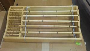 lot 543 image: Closet Slide Out Pants, Ties Rack - Very Cool.