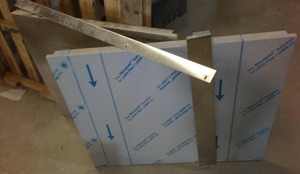lot 588 image: Sheet Metal Pieces And Trim.