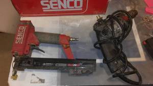 lot 619 image: SENCO Air Nailer and Drill.