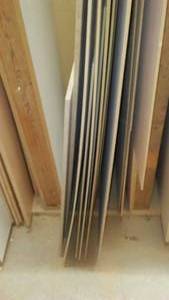 lot 627 image: Laminate Sheets