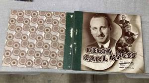 lot 14 image: Collection of Vintage 78s Records in Jackets and Hard Cover Albums