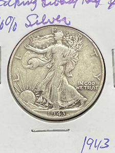 1943 Walking Liberty Half Dollar