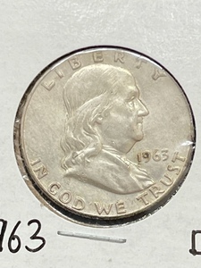 1963-D Franklin Half Dollar