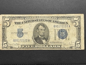 $5 Dollar Silver Certificate
