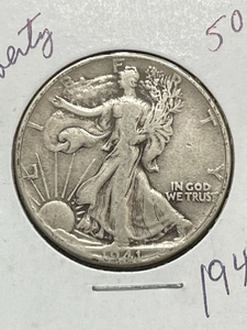 1941 Walking Liberty Half Dollar