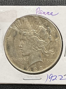 1922-D Peace Dollar