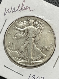 1942 Walking Liberty Half Dollar