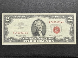 Red Seal $2 Bill