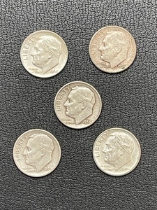 Roosevelt Silver Dimes